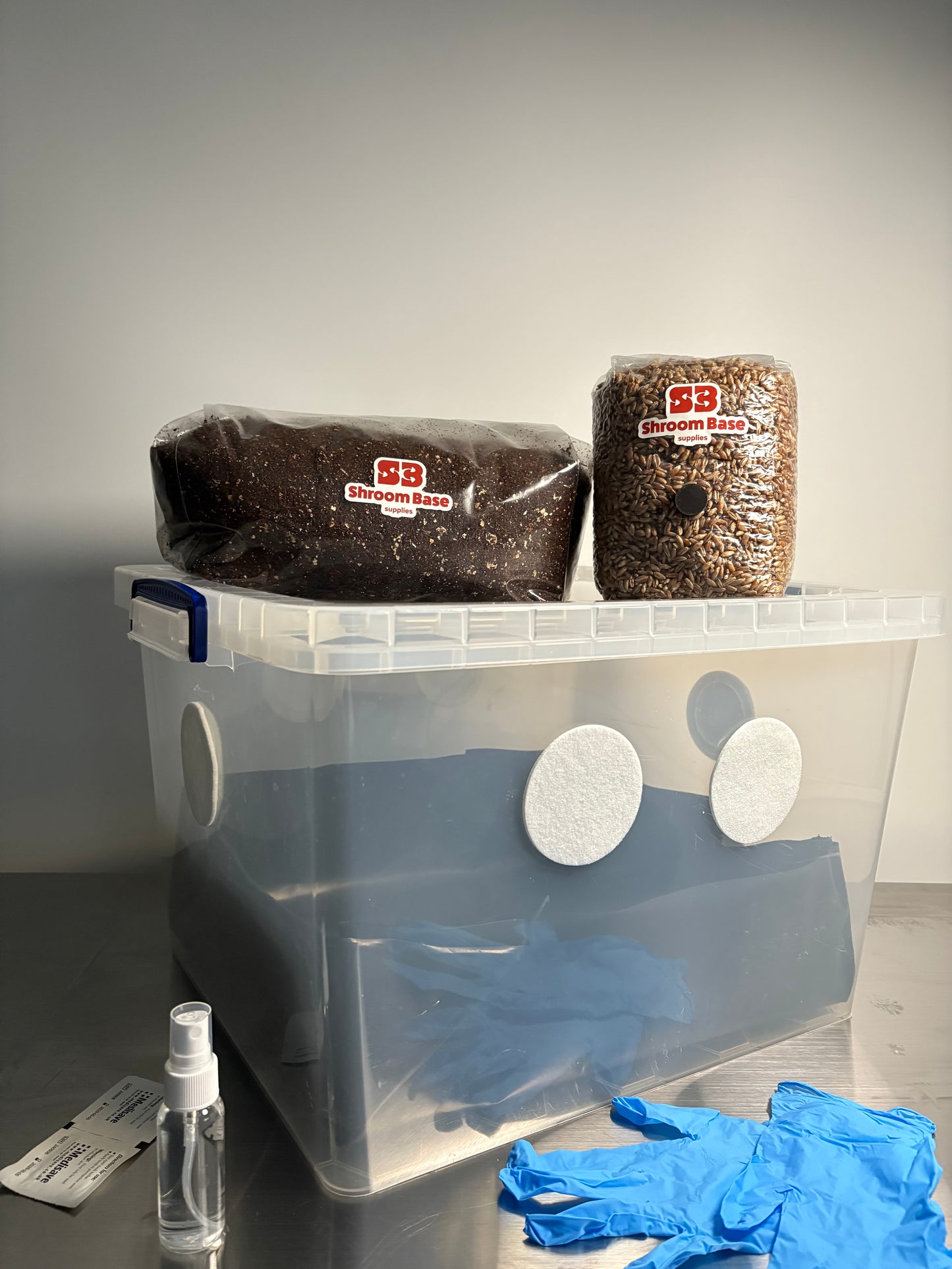 Monotub Starter Kit - Grain and Sub